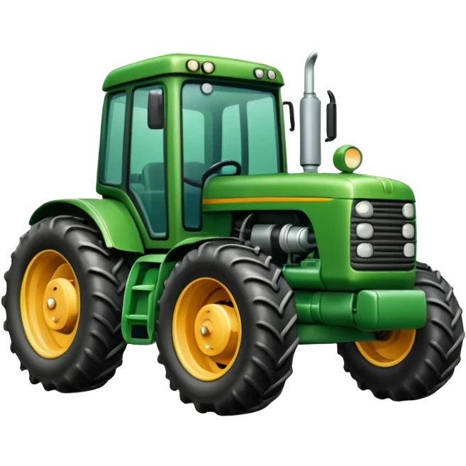 forest tractor emoji