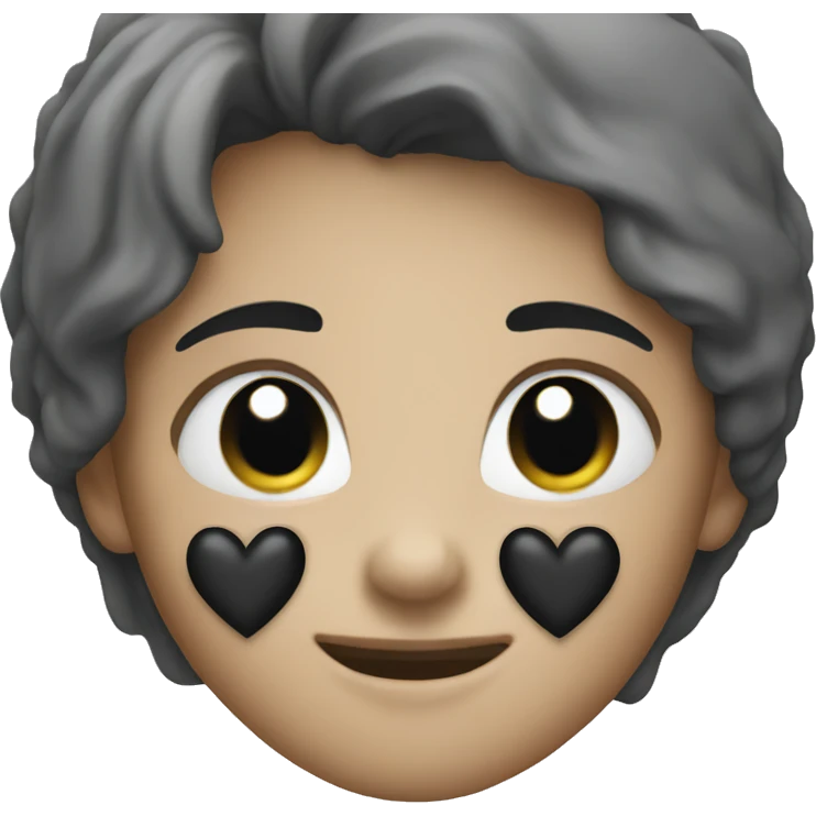 Black heart  emoji