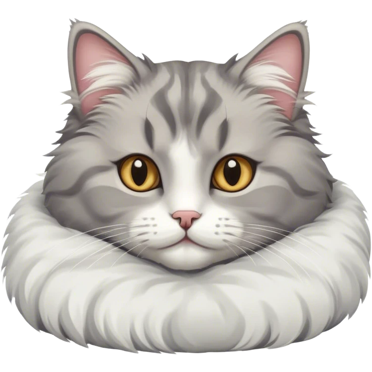 Cat on bed emoji