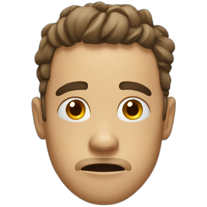 Stressed out emoji