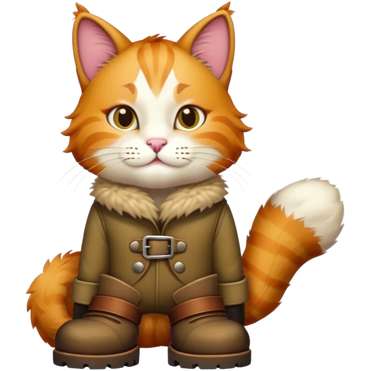 Большой кот в сапогах emoji
