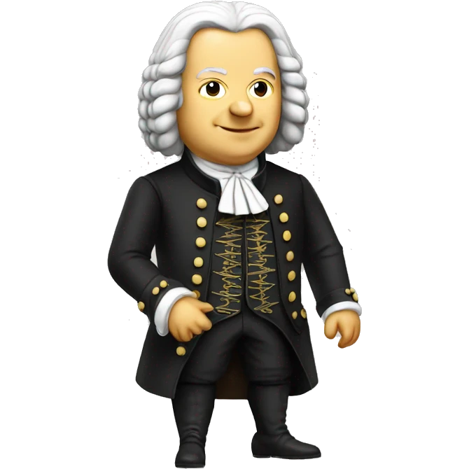 johann sebastian bach standing emoji