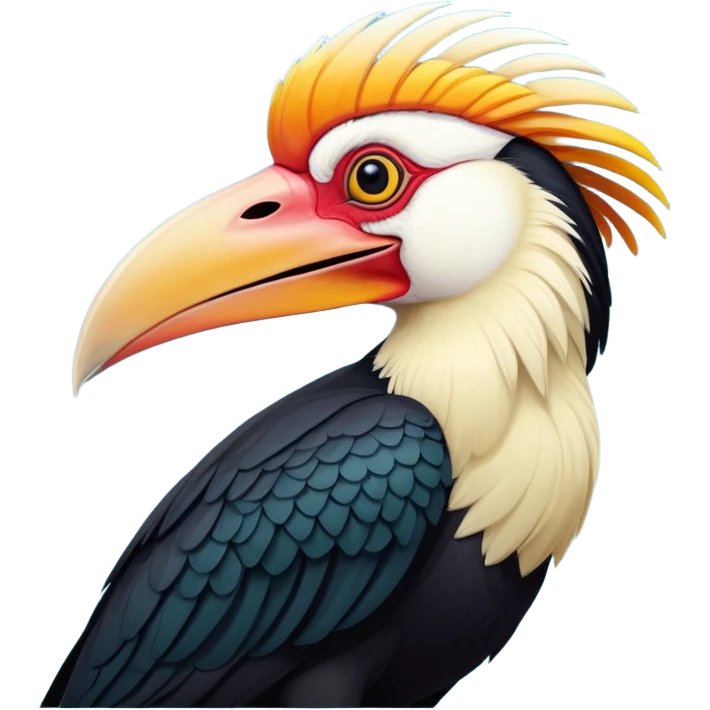 Wreathed Hornbill emoji