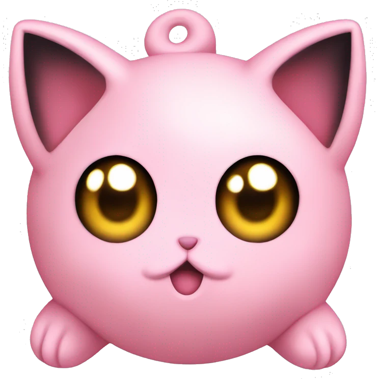 Jigglypuff laying flat emoji