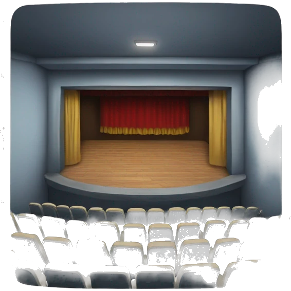 Basement movie theatre emoji