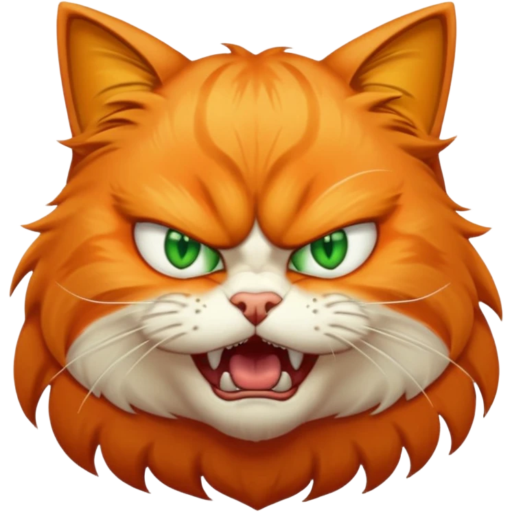 Angry cat  emoji