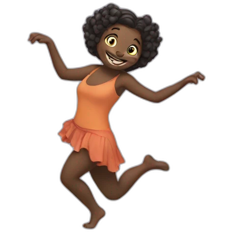 Moglie dancing emoji