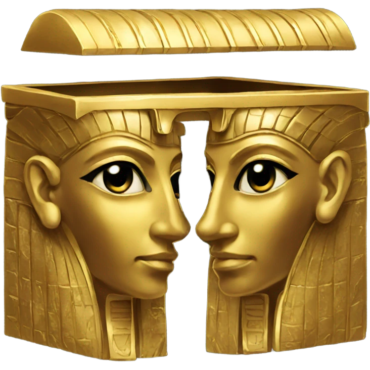 gold egyptian tomb emoji
