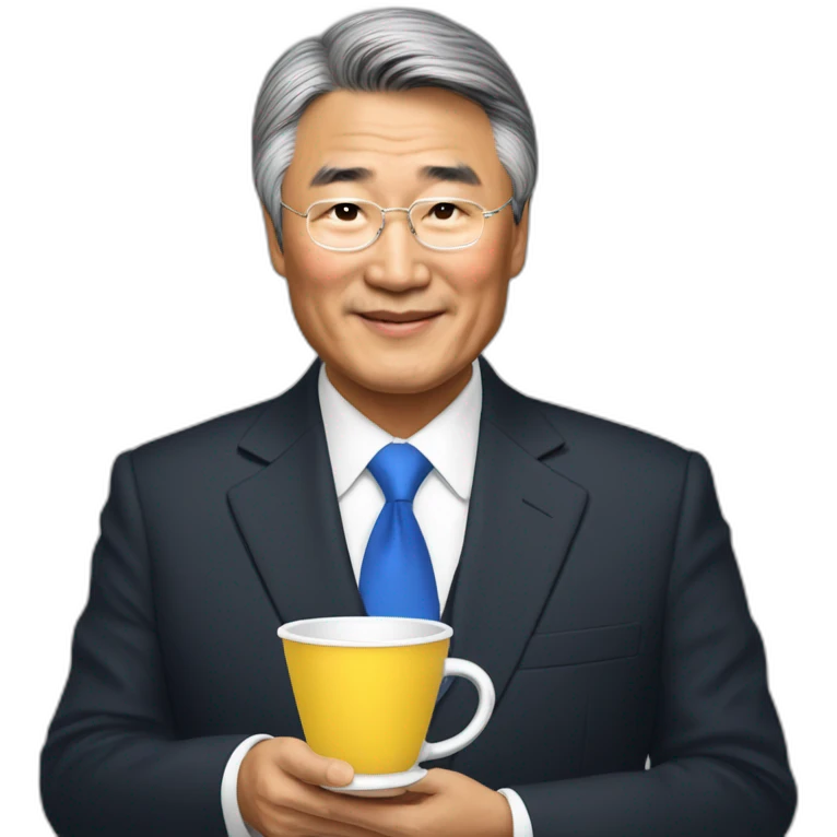 Almazbek Atambaev Kyrgyzstan prezident with cup emoji