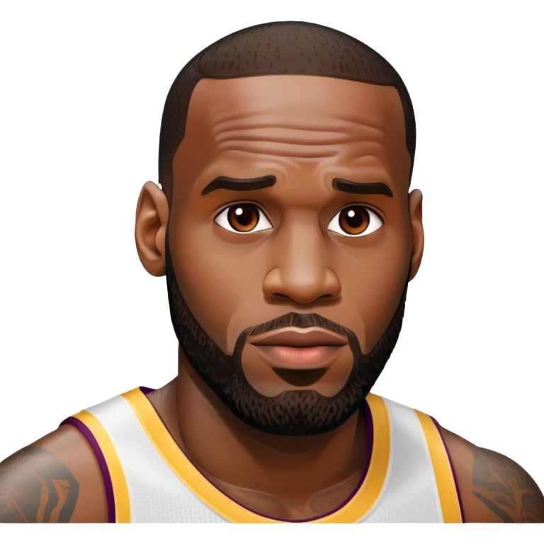 Kissing LeBron  emoji