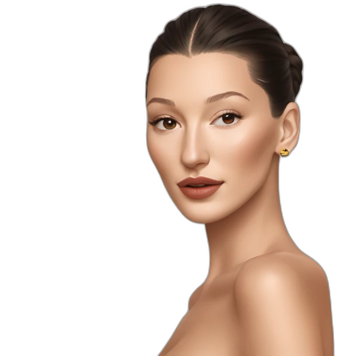 Bella hadid emoji
