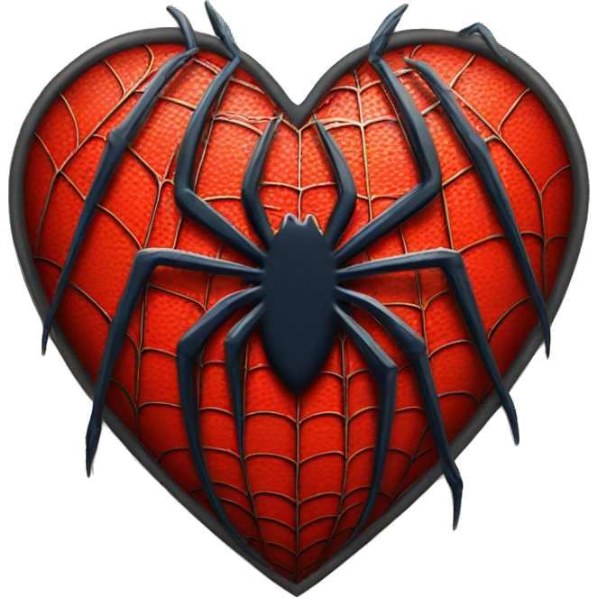 Spider man heart emoji