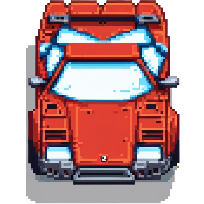 красная Lamborghini Countach, no background emoji