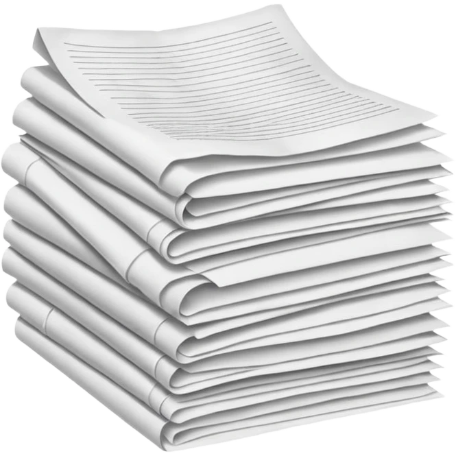 Pile of papers emoji