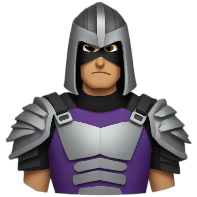 The shredder emoji