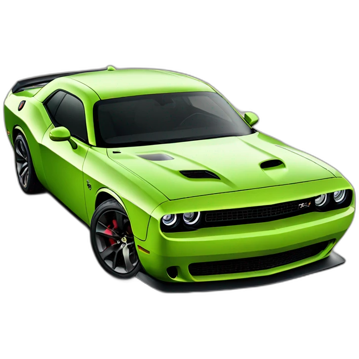 dodge challenger hellcat emoji