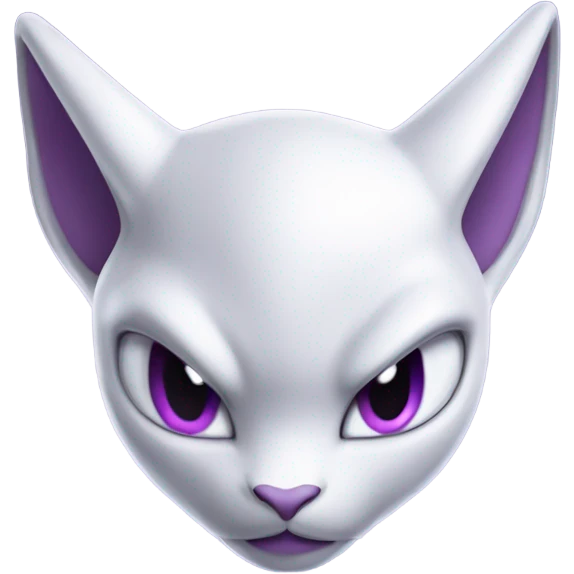 Mewtwo smirking emoji