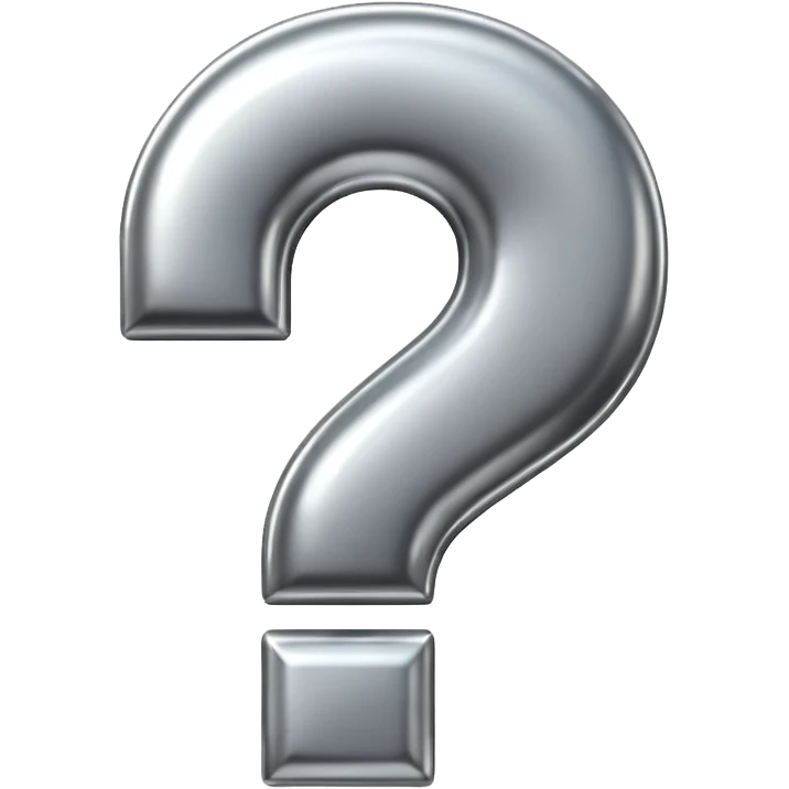 Signo de pregunta emoji