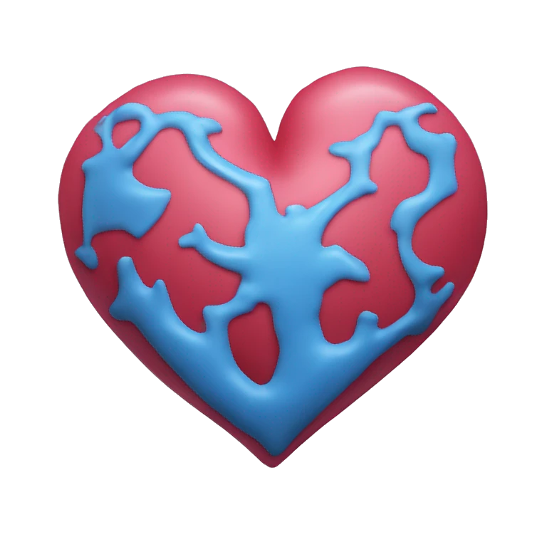 un corazon con una M y una M emoji