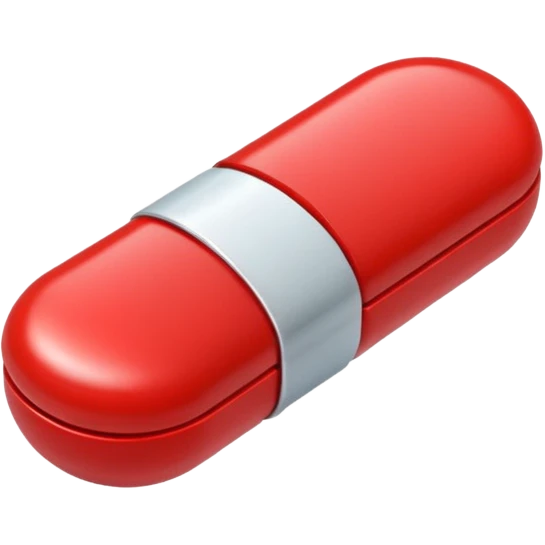 A red pill house  emoji