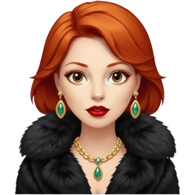 redhead mob wife emoji