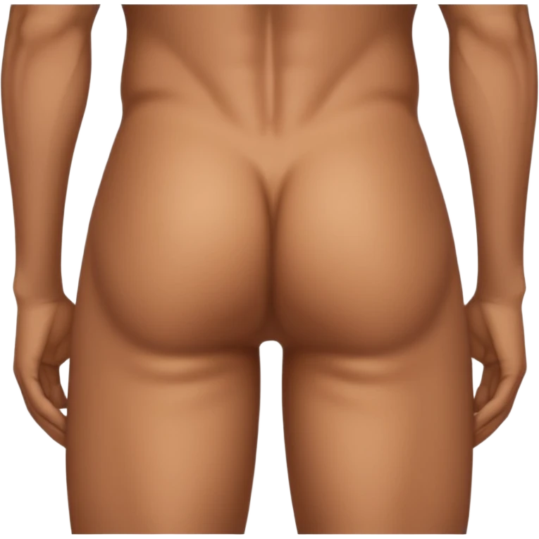 Naked male ass emoji