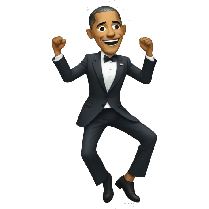 Obama qui danse emoji