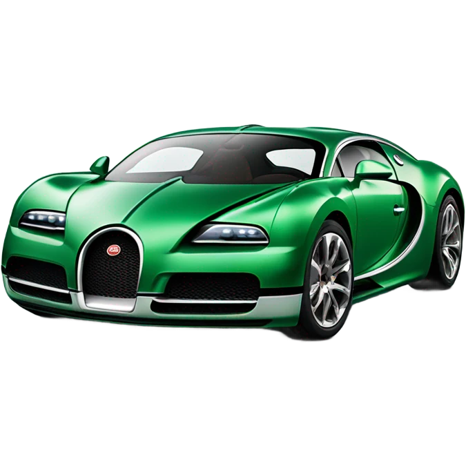 Green Bugatti  emoji