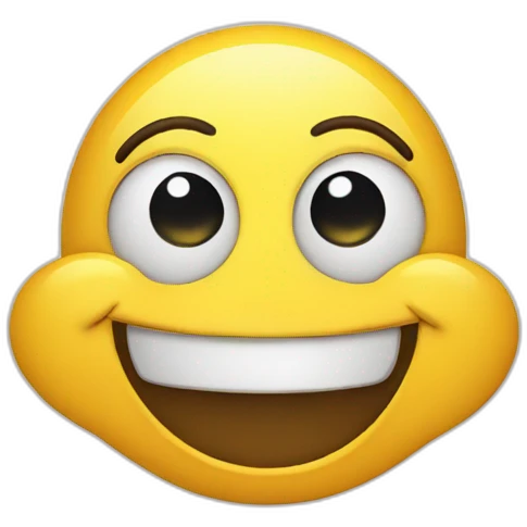 An Smiley With a funny face emoji