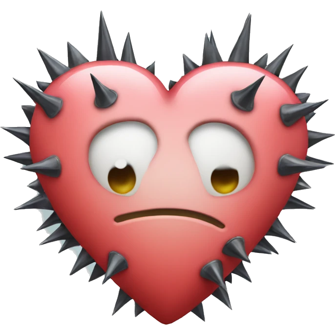 Heart with spikes  emoji