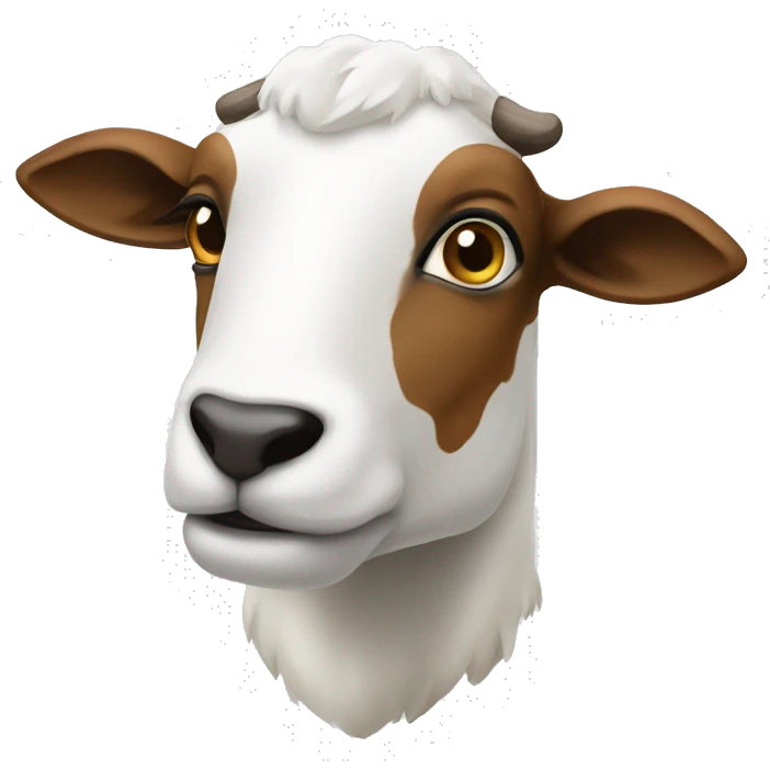 Une chèvre  emoji