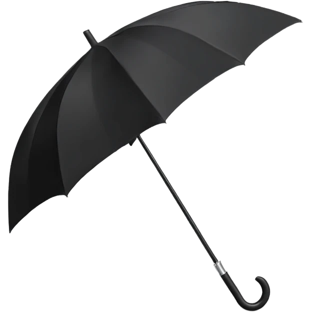 Folded Rain Umbrella emoji