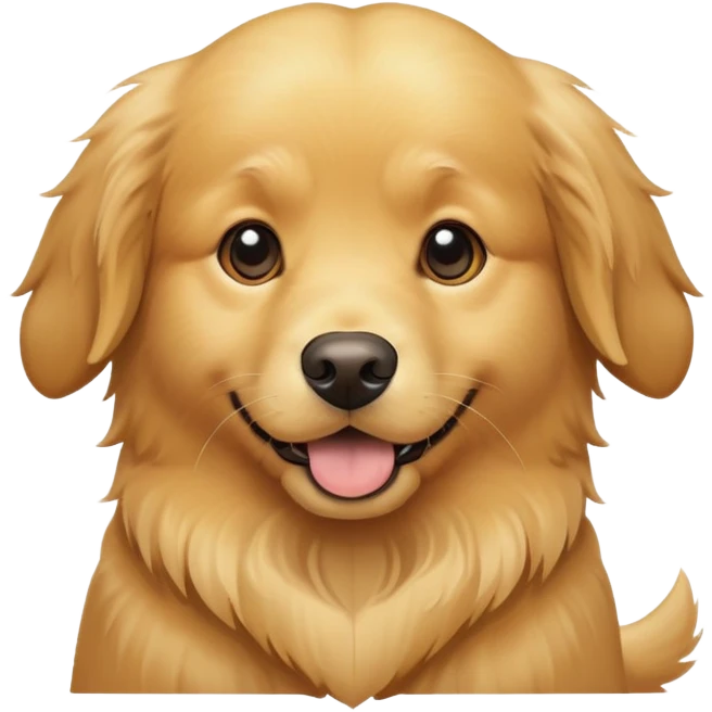 golden retriever emoji