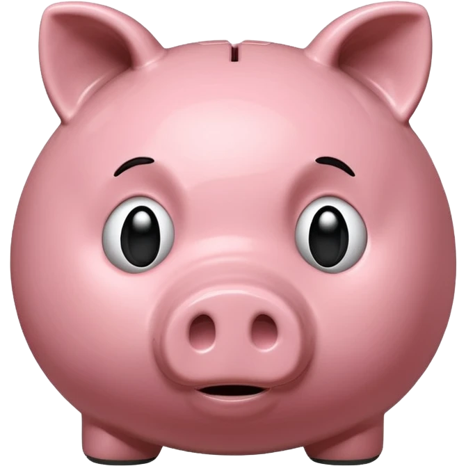 emoji of sad piggy bank] emoji