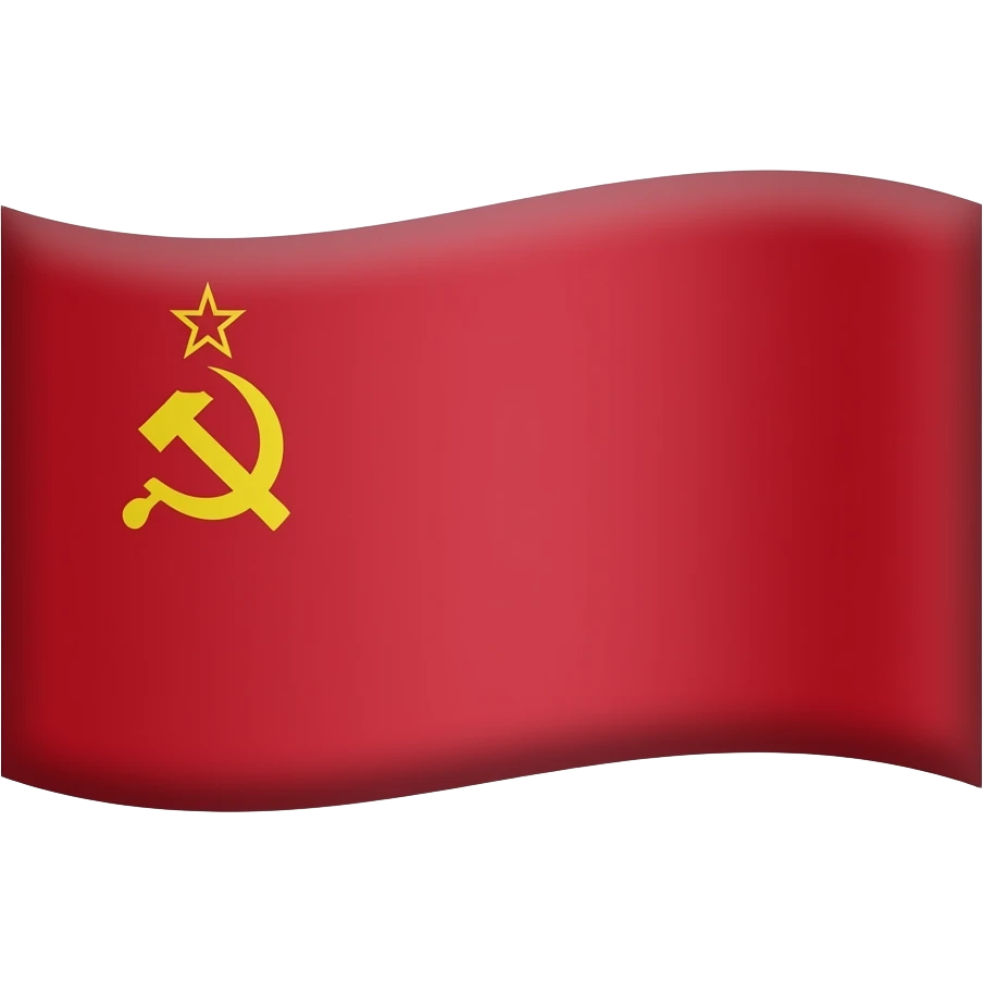Soviet Union flag emoji