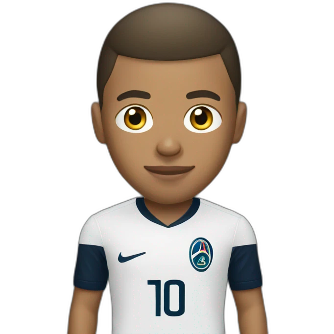 Kylian Mbappe emoji