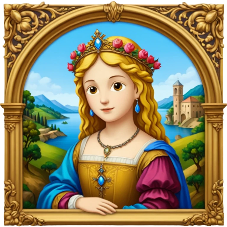 Renaissance painting
 emoji