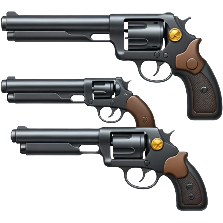 4 guns emoji