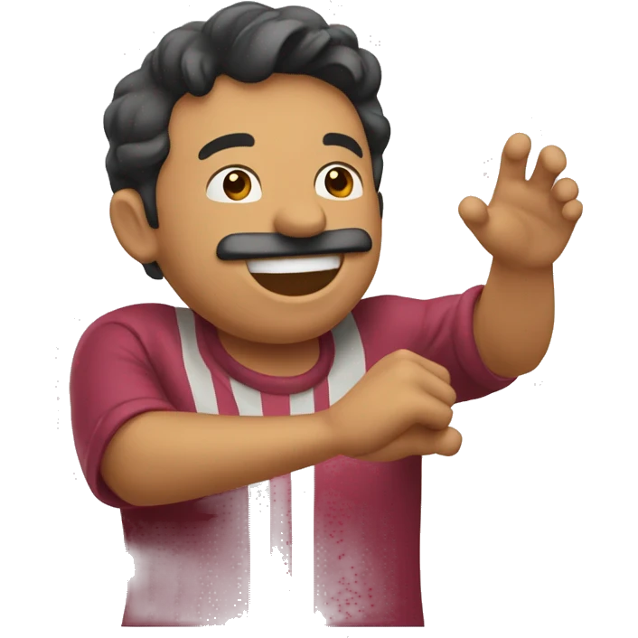 manos arriba celebrando emoji