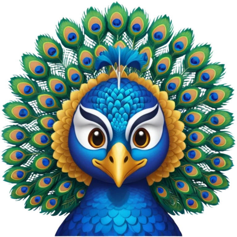 Peacock, presenter emoji