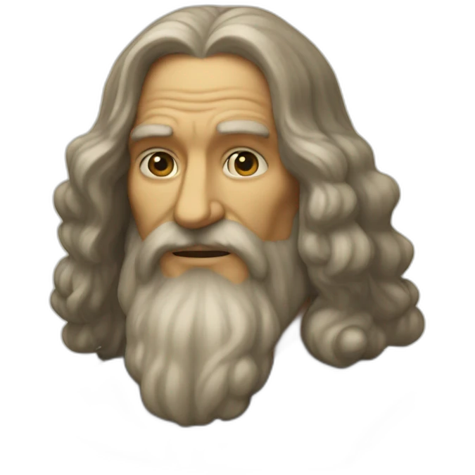 Leonardo da vinci  emoji