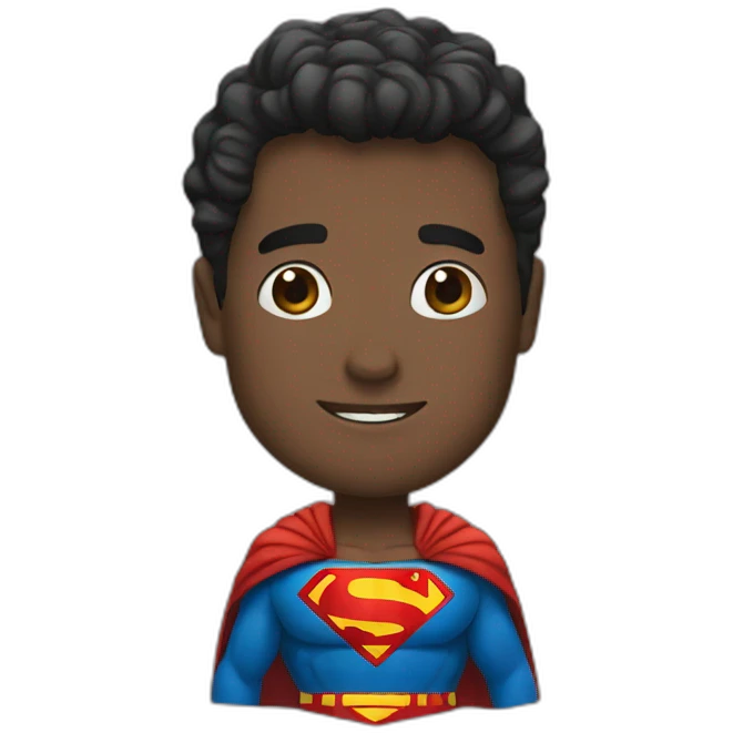 Super man emoji