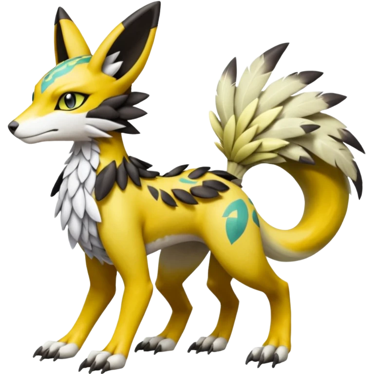 Meloetta-Vernid-Trico-Renamon-Sergal-Pokémon-Digimon-Fakémon-fusion-hybrid-creature emoji