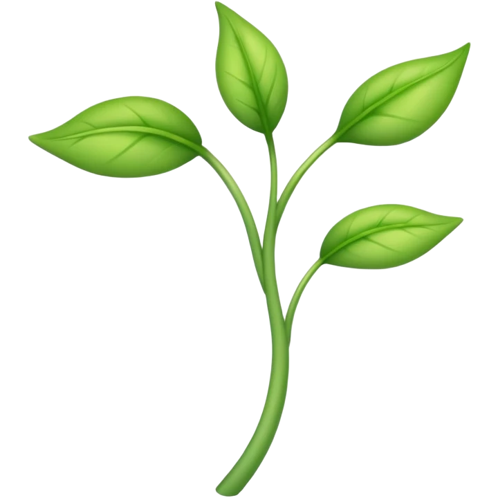 young shoot growing emoji