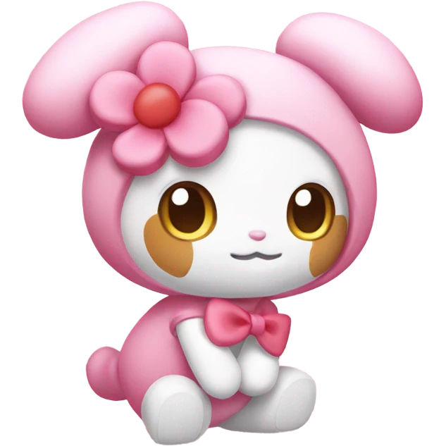 my melody valentines emoji