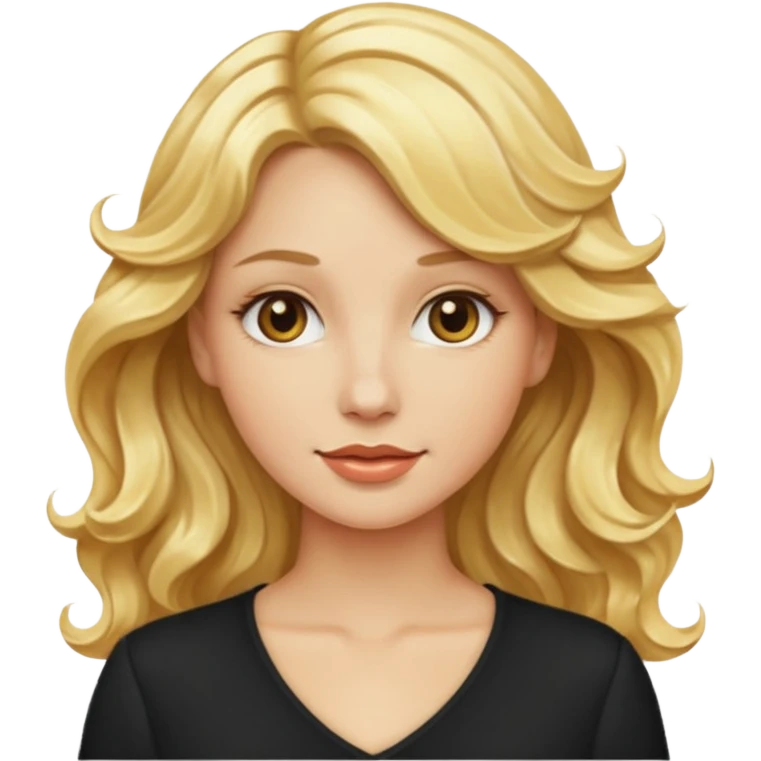 Tipos de rubio en mujer emoji