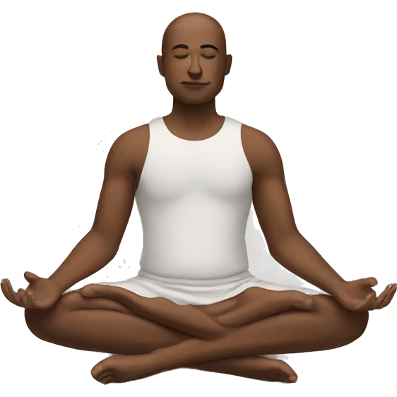 Meditation emoji