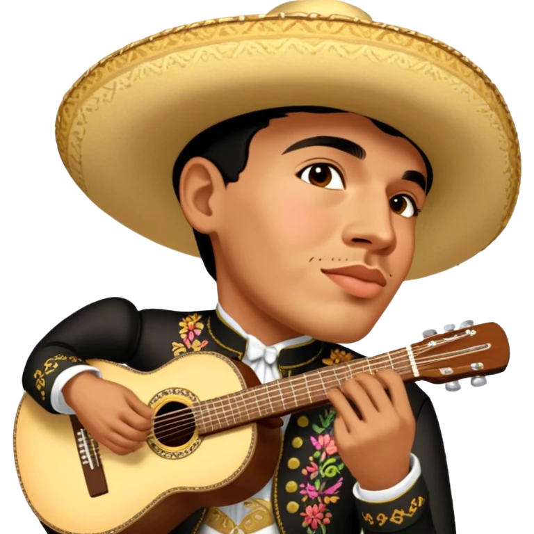Mariachi Guitarist emoji