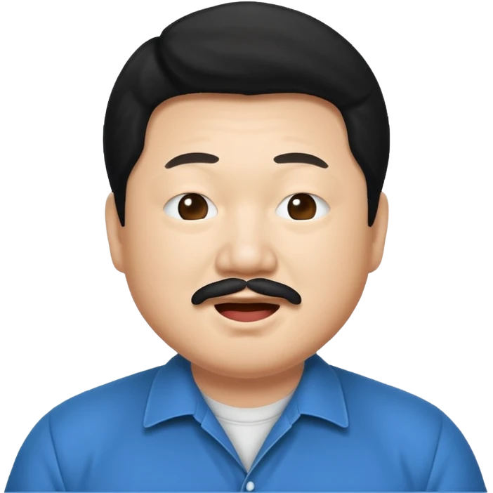 photo realistic Bobby lee the comedian emoji