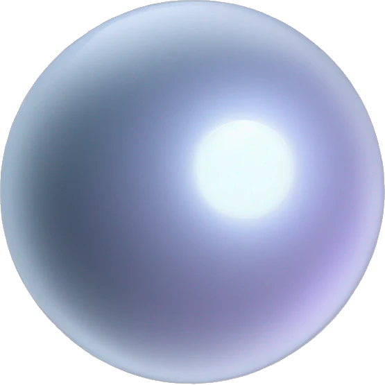 A glowing pure grey space object emoji